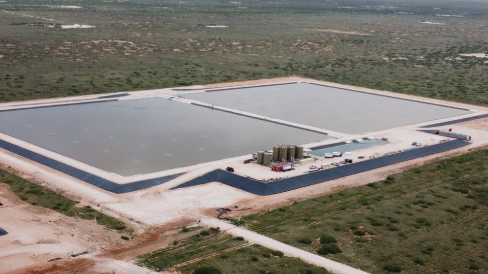 Eddy County produced water recycle and storage facility